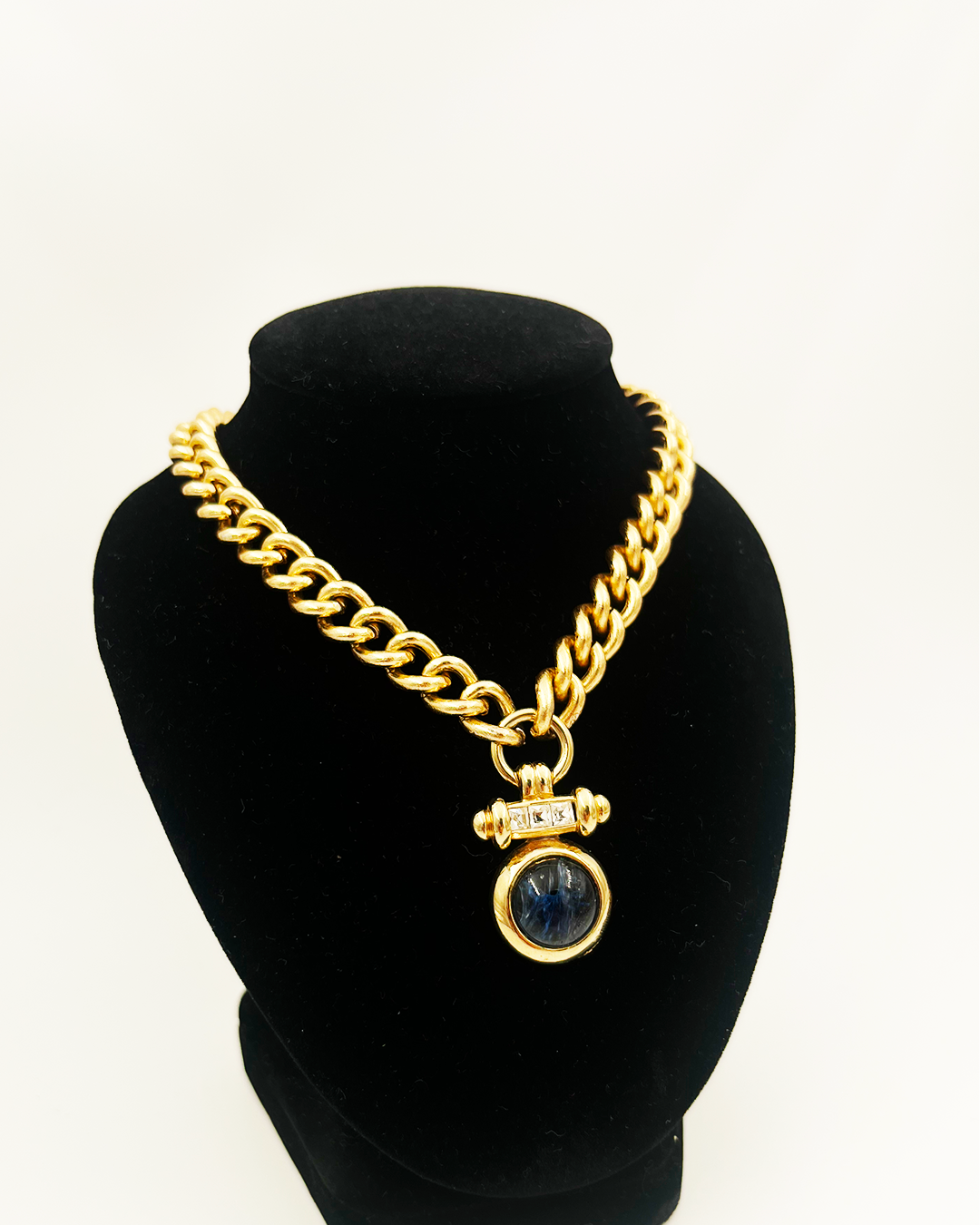 COLLIER_BLUE GEM