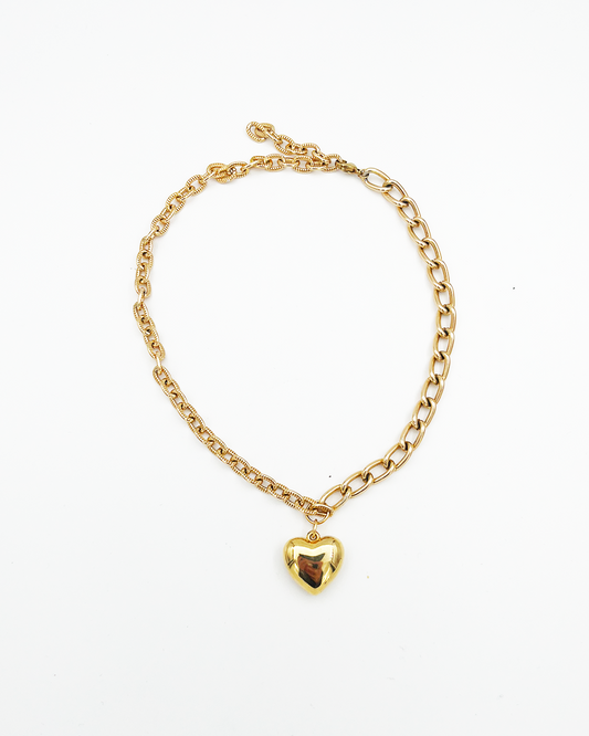 COLLIER_GOLD HEART
