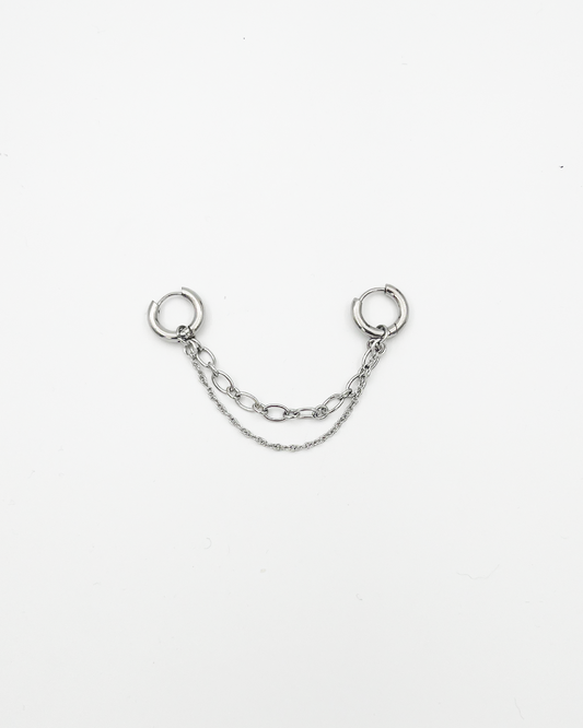 DOUBLE PIERCING_SILVER 2
