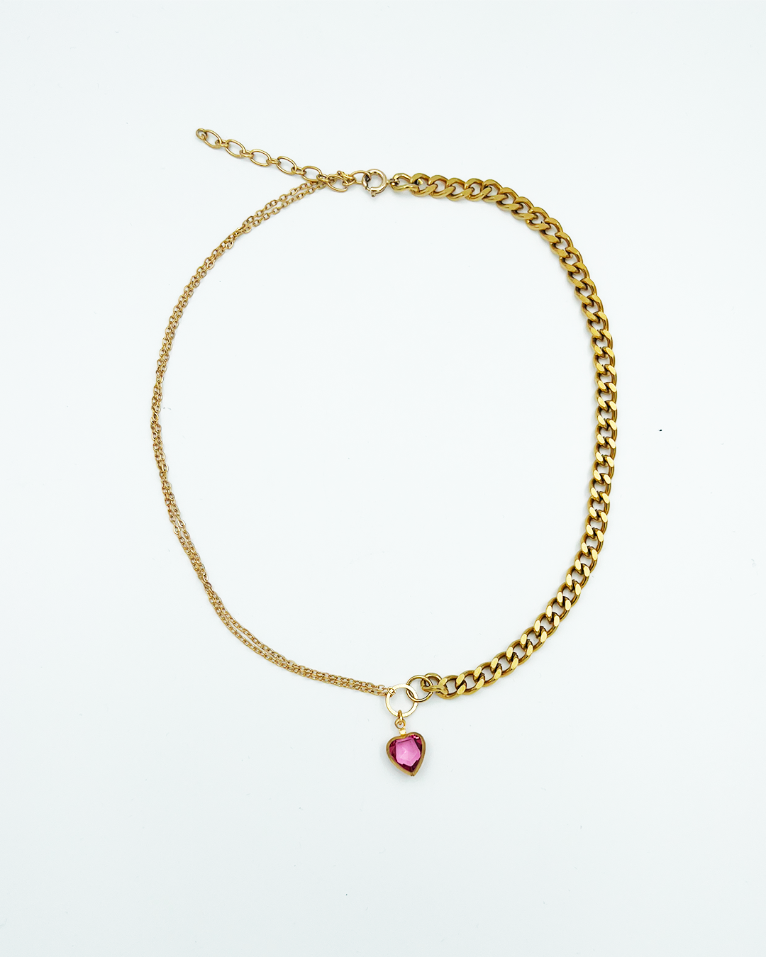 COLLIER_PINK HEART