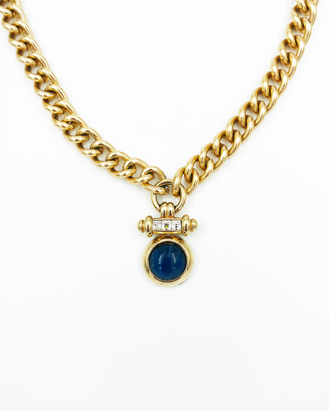 COLLIER_BLUE GEM