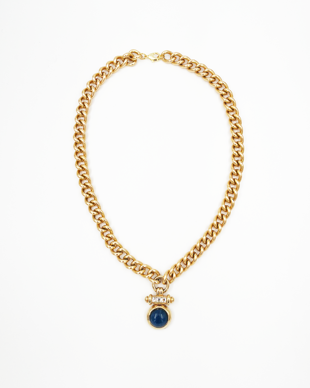 COLLIER_BLUE GEM