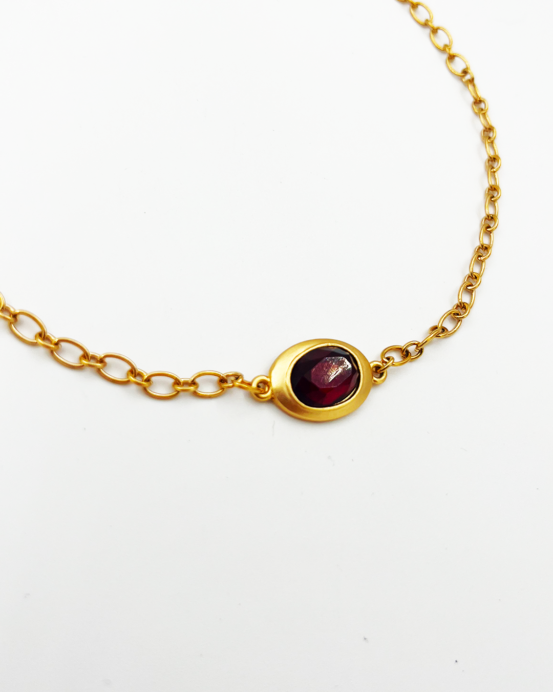 COLLIER_RED STRASS