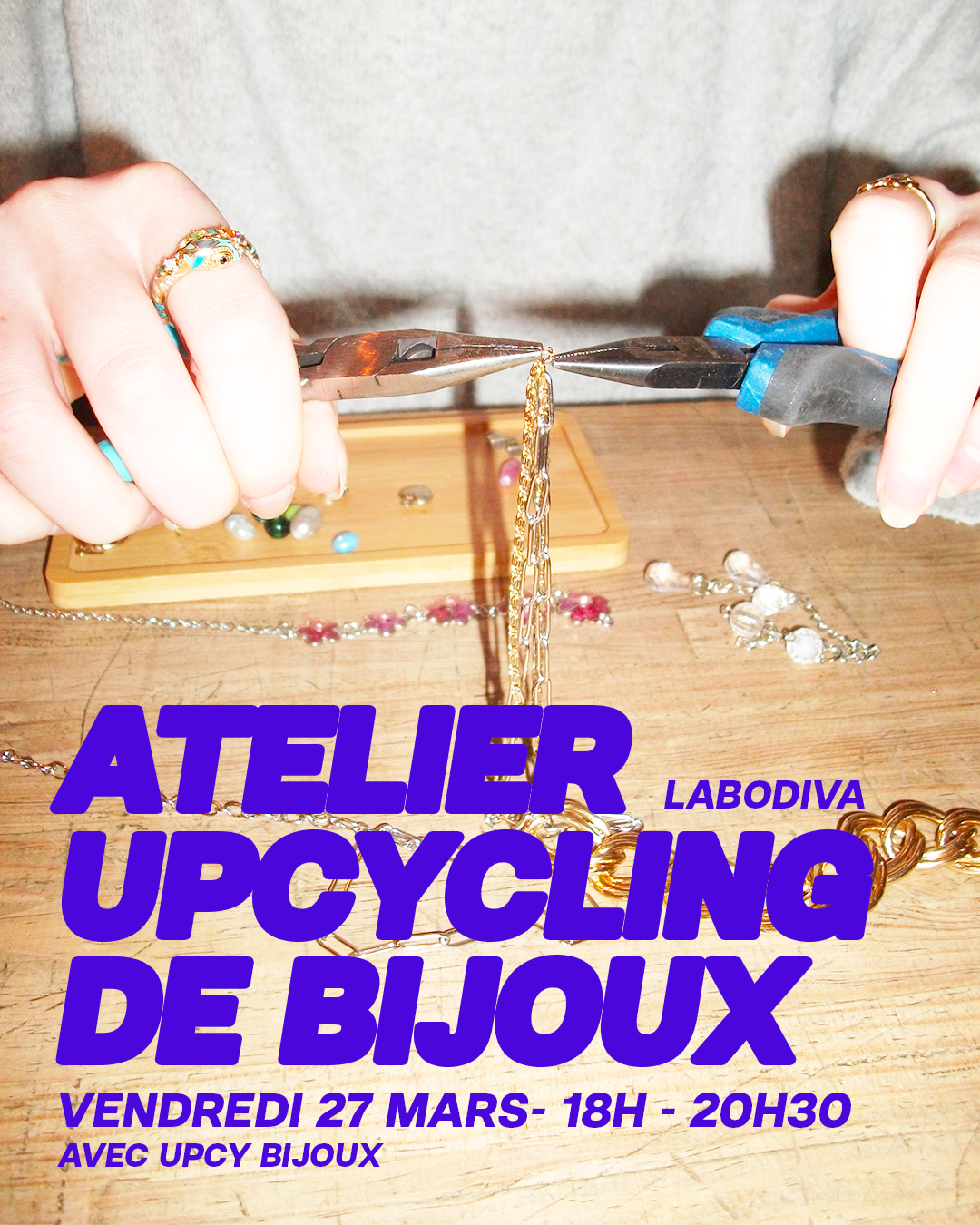 ATELIER UPCYCLING DE BIJOUX - LABODIVA