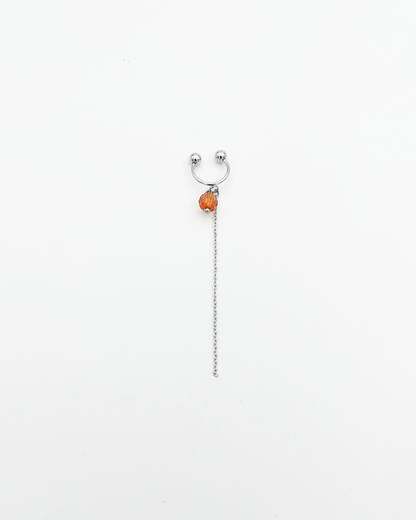 EARCUFF_ORANGE BLING