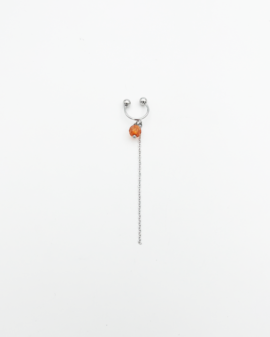 EARCUFF_ORANGE BLING