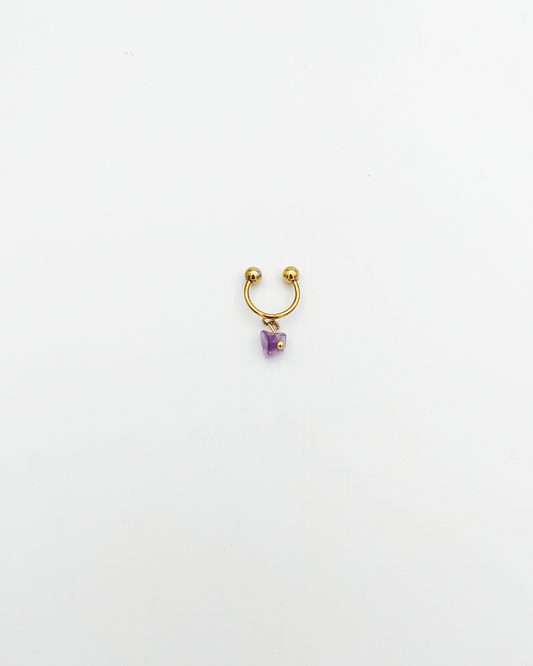 EARCUFF_AMÉTHYSTE