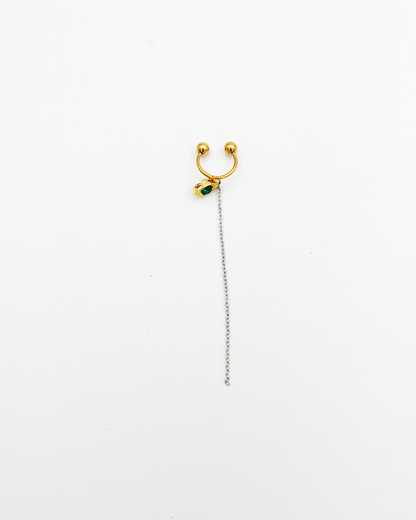 EARCUFF_GREEN EYE
