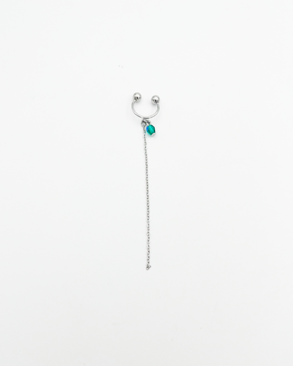 EARCUFF_BLUE BLING
