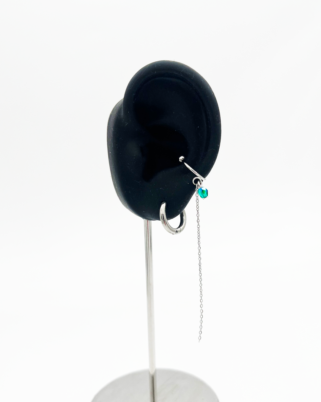 EARCUFF_BLUE BLING