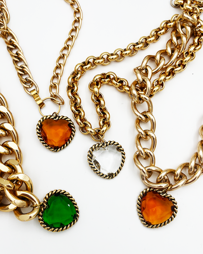 COLLIER_ORANGE HEART