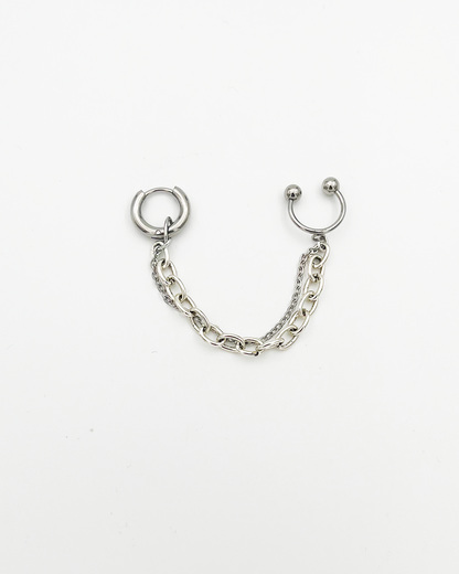 BOUCLE EARCUFF_SILVER
