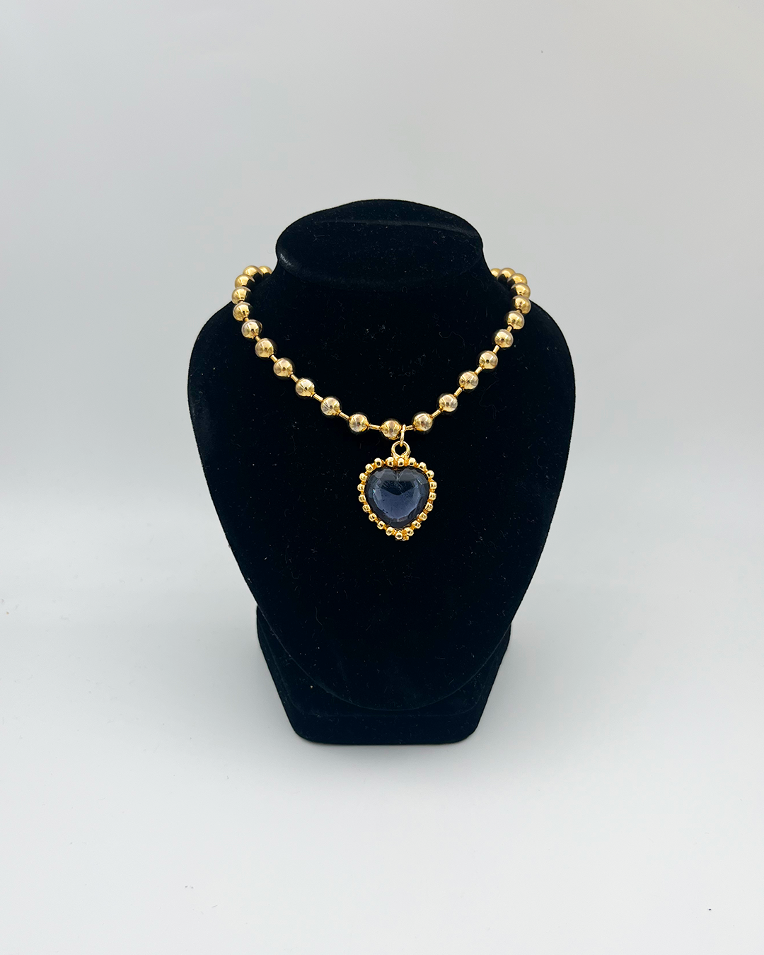COLLIER_BLUE HEART