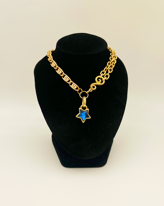 COLLIER_BLUE STAR