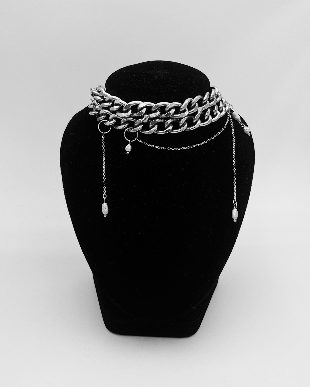 COLLIER_PEARL RAIN