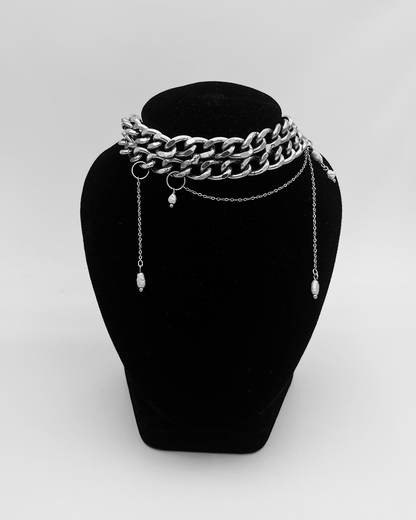 COLLIER_PEARL RAIN