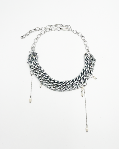 COLLIER_PEARL RAIN