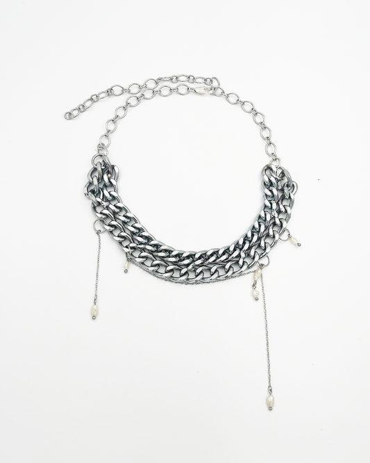 COLLIER_PEARL RAIN
