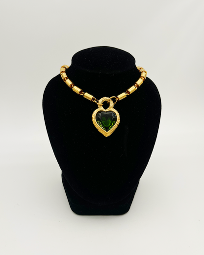 COLLIER_GREEN HEART