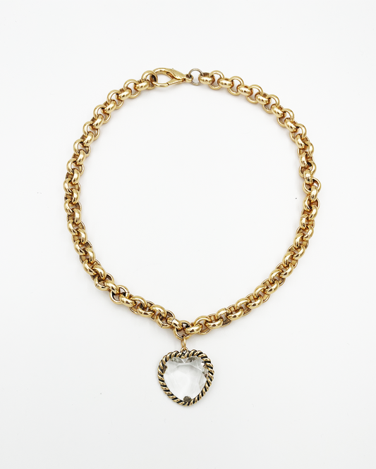 COLLIER_CRISTAL HEART