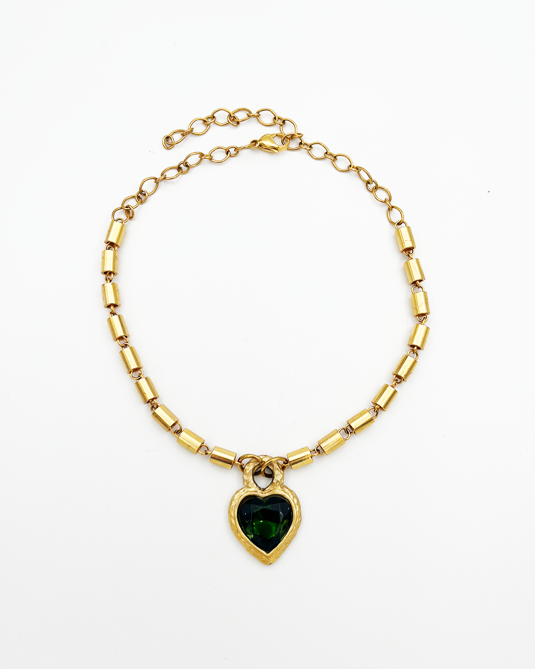 COLLIER_GREEN HEART