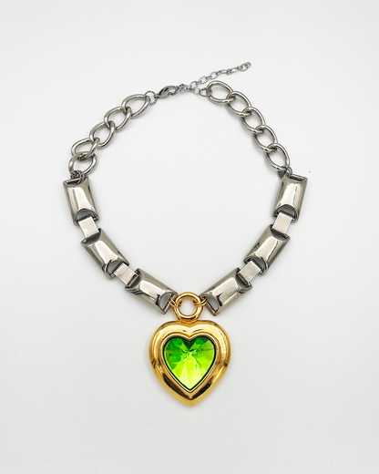 COLLIER_GREEN HEART