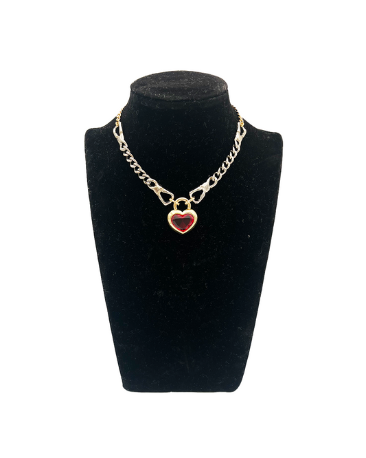 COLLIER_RED HEART