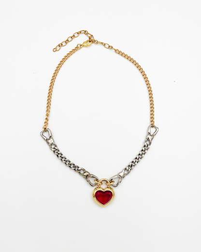 COLLIER_RED HEART