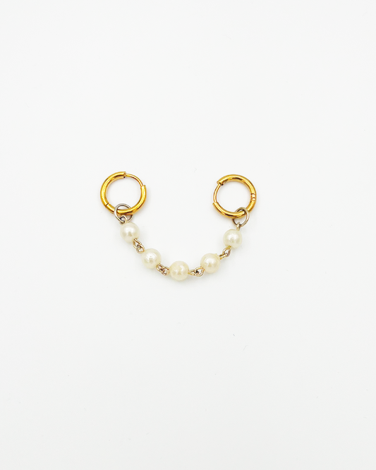 DOUBLE PIERCING_PEARLY