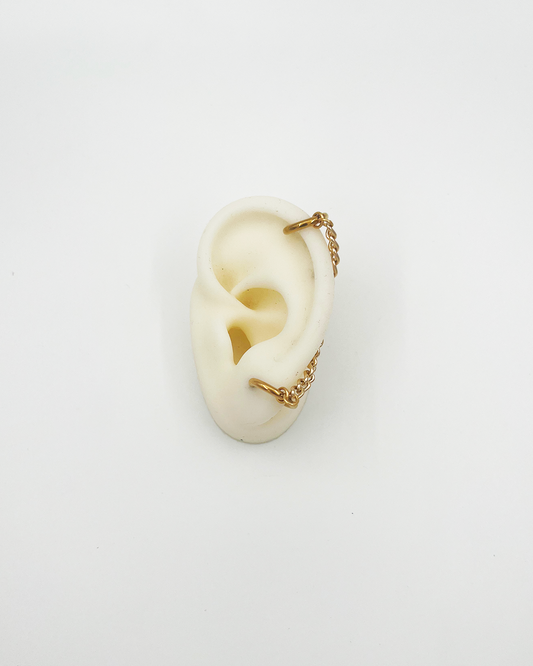 DOUBLE PIERCING GOLD 3