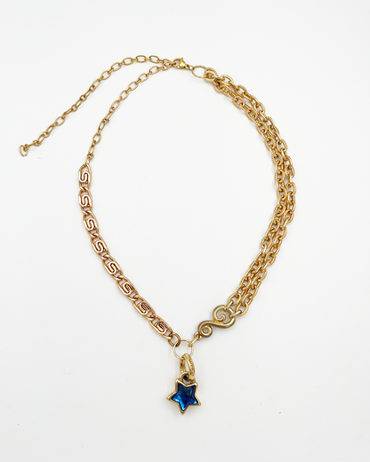 COLLIER_BLUE STAR