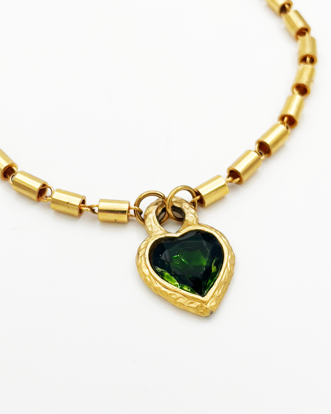 COLLIER_GREEN HEART