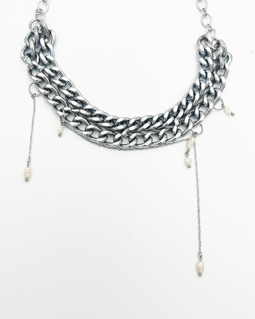 COLLIER_PEARL RAIN