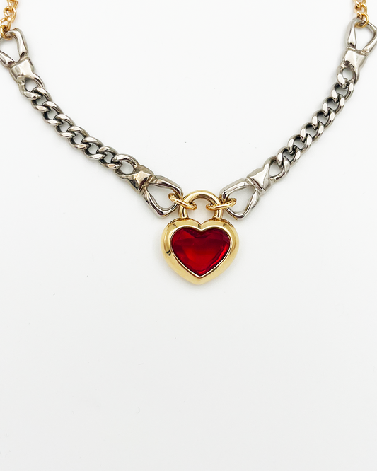 COLLIER_RED HEART
