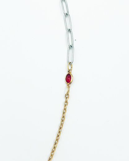 COLLIER_RED GEM