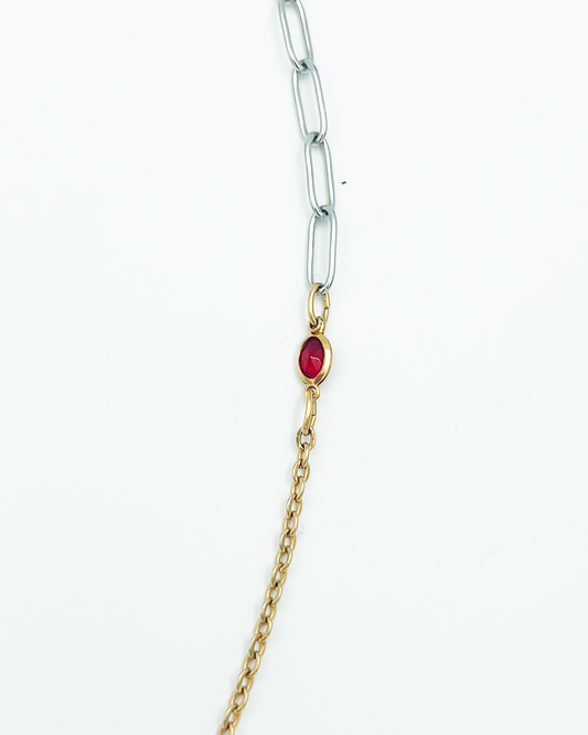 COLLIER_RED GEM