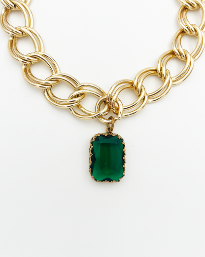 COLLIER_GREEN GEM