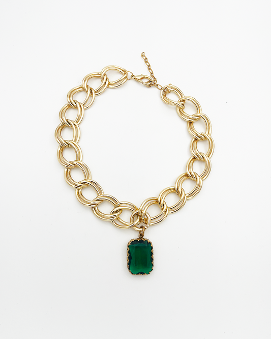 COLLIER_GREEN GEM