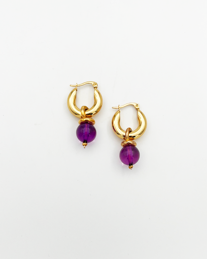 PAIRE DE BOUCLES_PURPLE