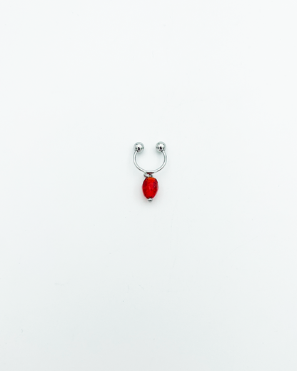 EARCUFF_ORANGE PEARL