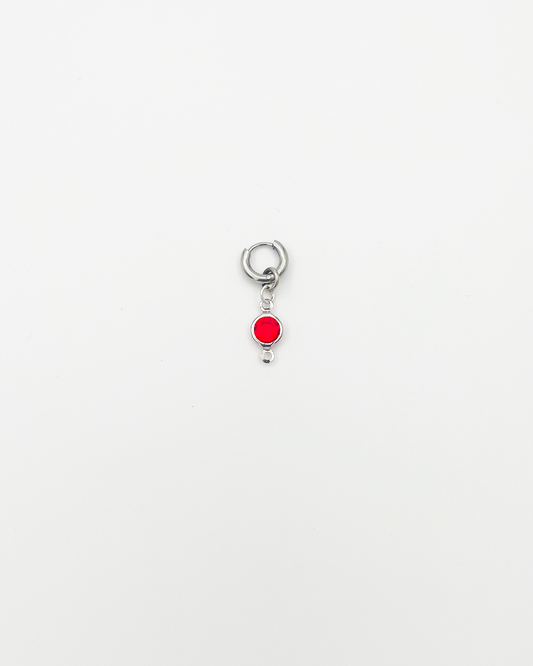 PIERCING_STRASS ROUGE