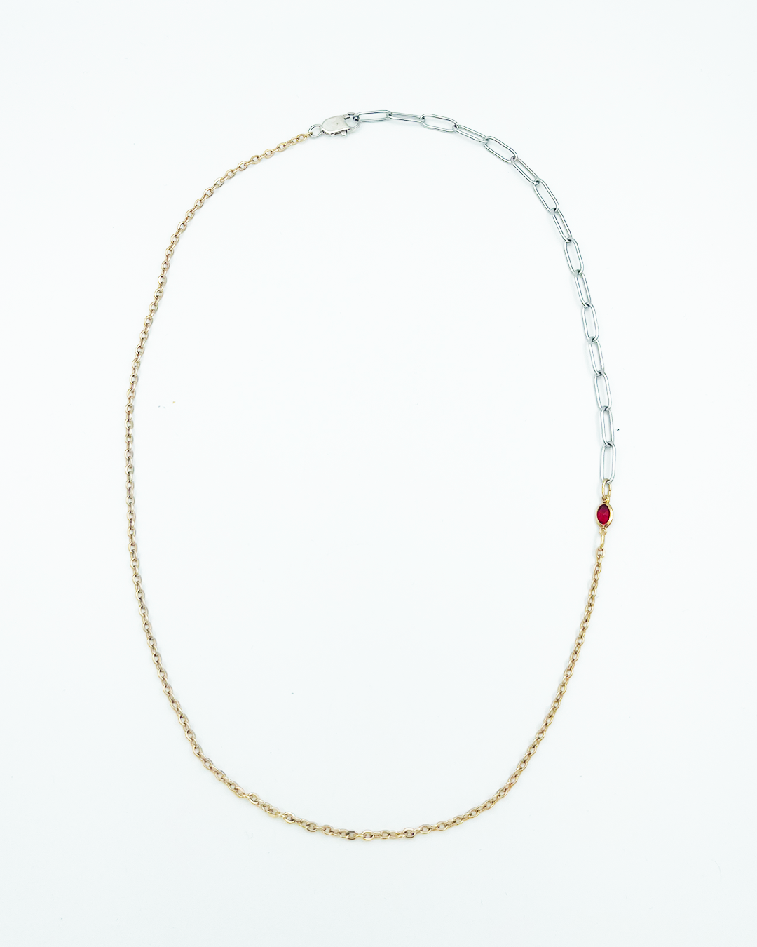 COLLIER_RED GEM