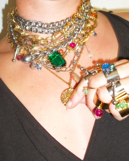 COLLIER_GREEN GEM