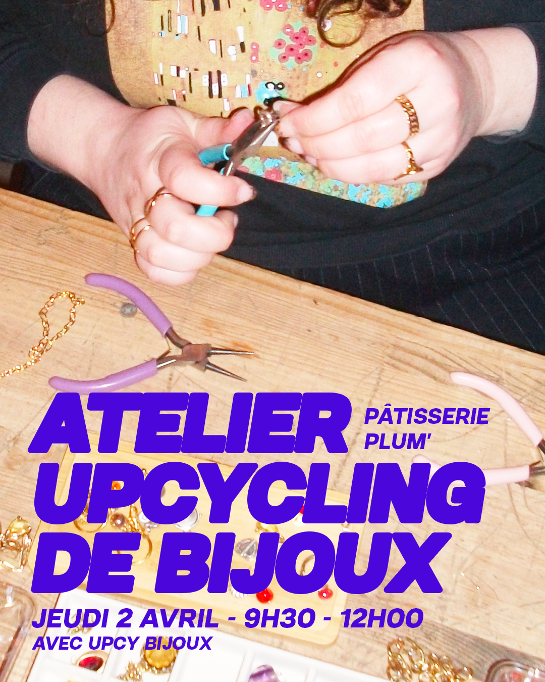ATELIER UPCYCLING DE BIJOUX - VERTOU